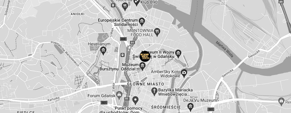 Broadway Musical School Trójmiasto - Gdańsk – Śródmieście mapa